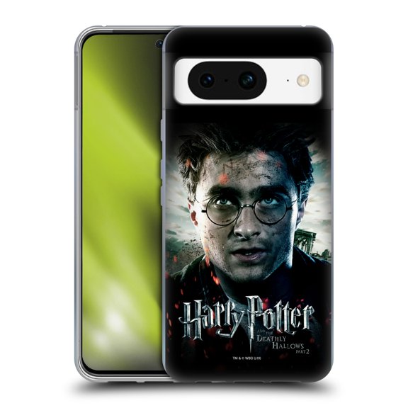 Head Case Designs Officially Licensed Harry Potter Deathly Hallows VIII Potrait Soft Gel Case Compatible with Google Pixel 8