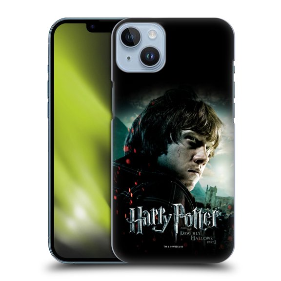 Head Case Designs Officially Licensed Harry Potter Deathly Hallows VIII Ron Weasley Hard Back Case Compatible with Apple iPhone 14 Plus