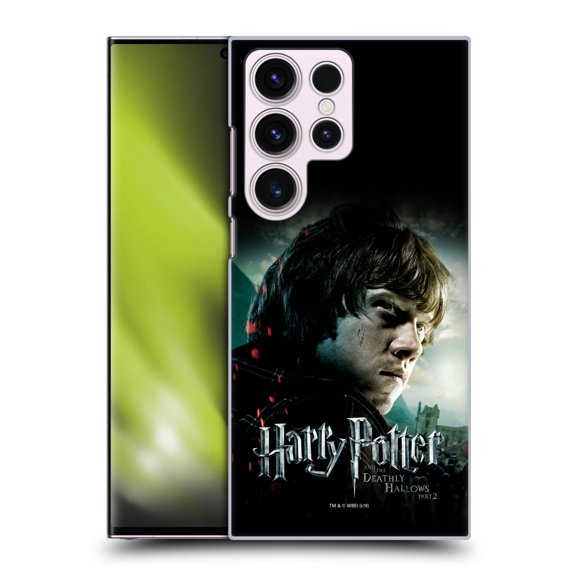 Head Case Designs Officially Licensed Harry Potter Deathly Hallows VIII Ron Weasley Hard Back Case Compatible with Samsung Galaxy S23 Ultra 5G