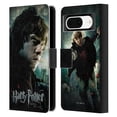 thumbnail image 1 of Head Case Designs Officially Licensed Harry Potter Deathly Hallows VIII Ron Weasley Leather Book Wallet Case Cover Compatible with Google Pixel 8, 1 of 6