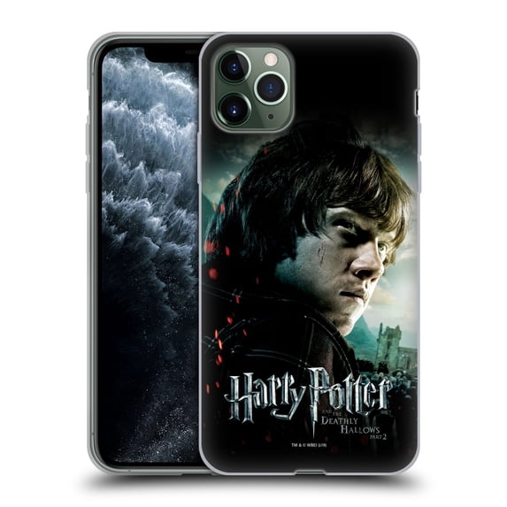 Head Case Designs Officially Licensed Harry Potter Deathly Hallows VIII Ron Weasley Soft Gel Case Compatible with Apple iPhone 11 Pro Max