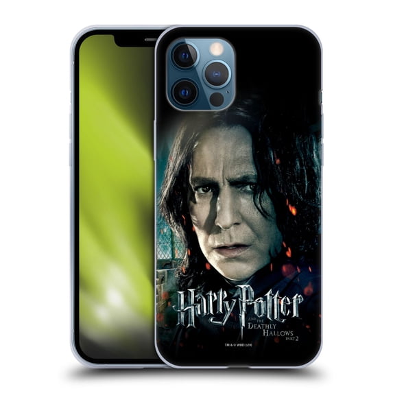 Head Case Designs Officially Licensed Harry Potter Deathly Hallows VIII Severus Snape Soft Gel Case Compatible with Apple iPhone 12 Pro Max