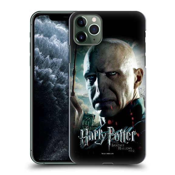 Head Case Designs Officially Licensed Harry Potter Deathly Hallows VIII Voldemort Hard Back Case Compatible with Apple iPhone 11 Pro Max