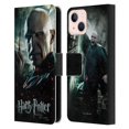 thumbnail image 1 of Head Case Designs Officially Licensed Harry Potter Deathly Hallows VIII Voldemort Leather Book Wallet Case Cover Compatible with Apple iPhone 13, 1 of 6