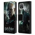 thumbnail image 1 of Head Case Designs Officially Licensed Harry Potter Deathly Hallows VIII Voldemort Leather Book Wallet Case Cover Compatible with Google Pixel 4, 1 of 6