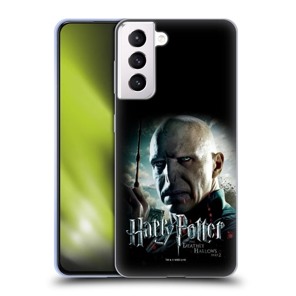 Head Case Designs Officially Licensed Harry Potter Deathly Hallows VIII Voldemort Soft Gel Case Compatible with Samsung Galaxy S21+ 5G