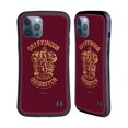 thumbnail image 1 of Head Case Designs Officially Licensed Harry Potter Deathly Hallows X Gryffindor Quidditch Hybrid Case Compatible with Apple iPhone 12 Pro Max, 1 of 7