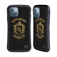 thumbnail image 1 of Head Case Designs Officially Licensed Harry Potter Deathly Hallows X Hufflepuff Quidditch Hybrid Case Compatible with Apple iPhone 13, 1 of 7
