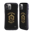 thumbnail image 1 of Head Case Designs Officially Licensed Harry Potter Deathly Hallows X Hufflepuff Quidditch Hybrid Case Compatible with Apple iPhone 14 Pro Max, 1 of 7