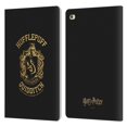 thumbnail image 1 of Head Case Designs Officially Licensed Harry Potter Deathly Hallows X Hufflepuff Quidditch Leather Book Wallet Case Cover Compatible with Apple iPad mini 4, 1 of 6