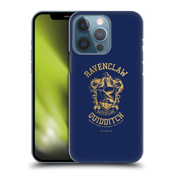 Head Case Designs Officially Licensed Harry Potter Deathly Hallows X Ravenclaw Quidditch Hard Back Case Compatible with Apple iPhone 13 Pro
