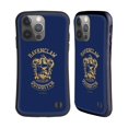 thumbnail image 1 of Head Case Designs Officially Licensed Harry Potter Deathly Hallows X Ravenclaw Quidditch Hybrid Case Compatible with Apple iPhone 14 Pro, 1 of 7