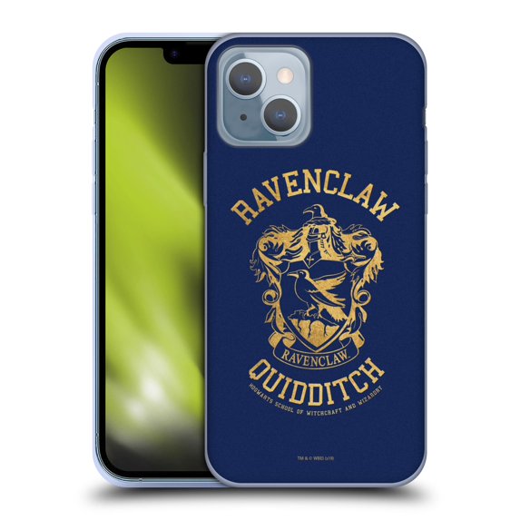 Head Case Designs Officially Licensed Harry Potter Deathly Hallows X Ravenclaw Quidditch Soft Gel Case Compatible with Apple iPhone 14