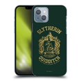 thumbnail image 1 of Head Case Designs Officially Licensed Harry Potter Deathly Hallows X Slytherin Quidditch Hard Back Case Compatible with Apple iPhone 14, 1 of 7