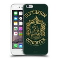thumbnail image 1 of Head Case Designs Officially Licensed Harry Potter Deathly Hallows X Slytherin Quidditch Soft Gel Case Compatible with Apple iPhone 6 / iPhone 6s, 1 of 7
