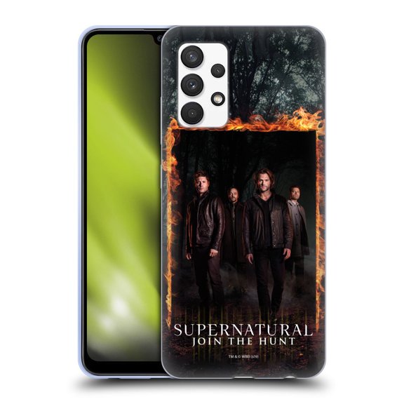 Head Case Designs Supernatural Key Art Sam, Dean, Castiel & Crowley Soft Gel Case for Samsung Galaxy A32 (2021)