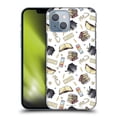 thumbnail image 1 of Head Case Designs Officially Licensed Harry Potter Deathly Hallows XIII Hogwarts Pattern Hard Back Case Compatible with Apple iPhone 14, 1 of 7