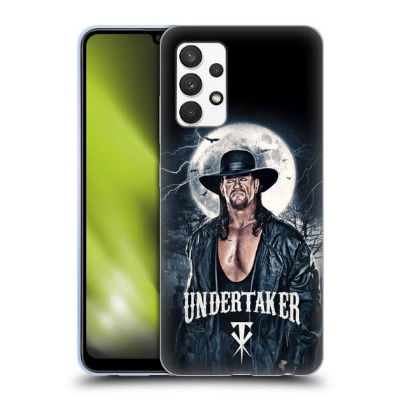 Head Case Designs WWE The Undertaker Portrait Soft Gel Case for Samsung Galaxy A32 (2021)