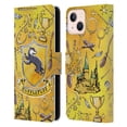 thumbnail image 1 of Head Case Designs Officially Licensed Harry Potter Deathly Hallows XIII Hufflepuff Pattern Leather Book Wallet Case Cover Compatible with Apple iPhone 13, 1 of 6