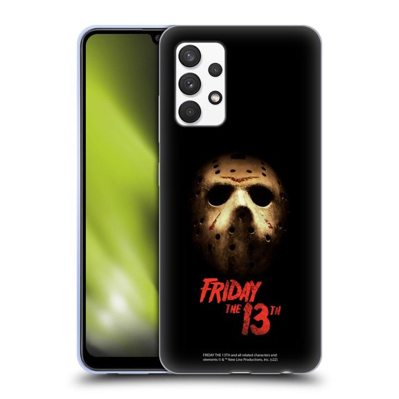 Head Case Designs Friday the 13th 2009 Graphics Jason Voorhees Poster Soft Gel Case for Samsung Galaxy A32 (2021)