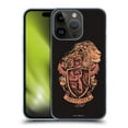 thumbnail image 1 of Head Case Designs Officially Licensed Harry Potter Deathly Hallows XIV Gryffindor Hard Back Case Compatible with Apple iPhone 15 Pro, 1 of 7