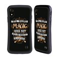 thumbnail image 1 of Head Case Designs Officially Licensed Harry Potter Deathly Hallows XIV Just Because Magic Molly Hybrid Case Compatible with Apple iPhone XR, 1 of 7