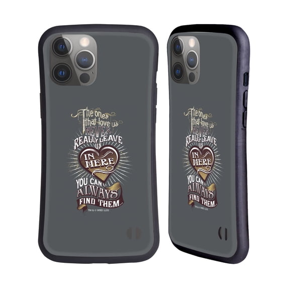 Head Case Designs Officially Licensed Harry Potter Deathly Hallows XIV Love us Never Leave us Sirius Hybrid Case Compatible with Apple iPhone 14 Pro Max