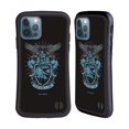 thumbnail image 1 of Head Case Designs Officially Licensed Harry Potter Deathly Hallows XIV Ravenclaw Hybrid Case Compatible with Apple iPhone 12 / iPhone 12 Pro, 1 of 7