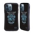 thumbnail image 1 of Head Case Designs Officially Licensed Harry Potter Deathly Hallows XIV Ravenclaw Hybrid Case Compatible with Apple iPhone 13 Pro, 1 of 7