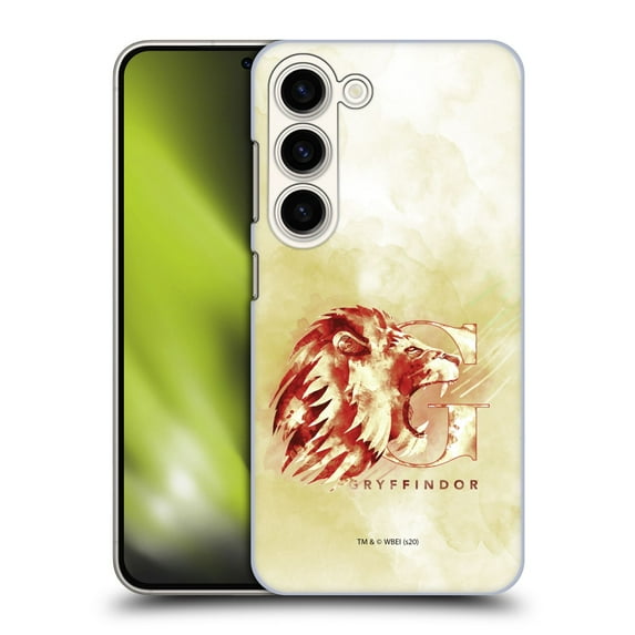 Head Case Designs Officially Licensed Harry Potter Deathly Hallows XVI Gryffindor Hard Back Case Compatible with Samsung Galaxy S23 5G