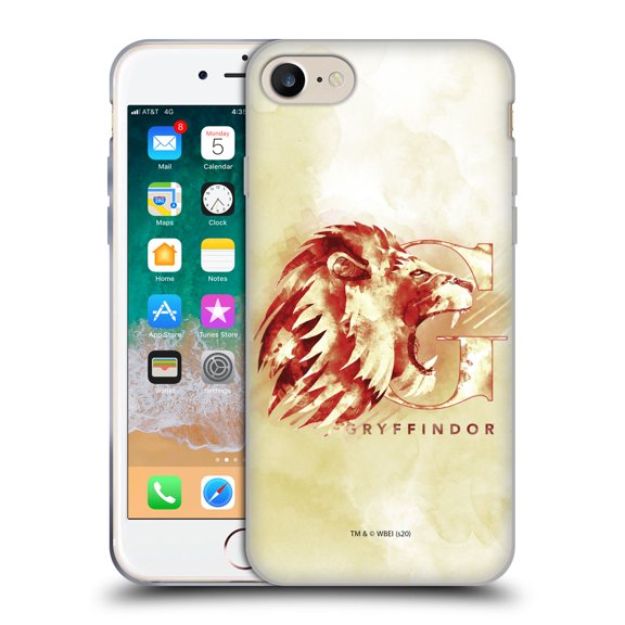 Head Case Designs Officially Licensed Harry Potter Deathly Hallows XVI Gryffindor Soft Gel Case Compatible with Apple iPhone 7 / 8 / SE 2020 & 2022
