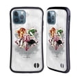 thumbnail image 1 of Head Case Designs Officially Licensed Harry Potter Deathly Hallows XVI Hogwarts Hybrid Case Compatible with Apple iPhone 12 / iPhone 12 Pro, 1 of 7