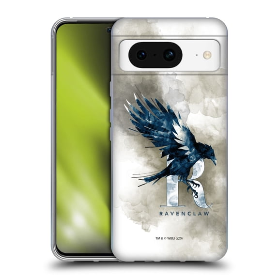 Head Case Designs Officially Licensed Harry Potter Deathly Hallows XVI Ravenclaw Soft Gel Case Compatible with Google Pixel 8