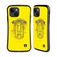 thumbnail image 1 of Head Case Designs Officially Licensed Harry Potter Deathly Hallows XVIII Hufflepuff 2 Hybrid Case Compatible with Apple iPhone 15, 1 of 7