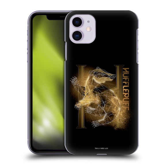 Head Case Designs Officially Licensed Harry Potter Deathly Hallows XVIII Hufflepuff Hard Back Case Compatible with Apple iPhone 11