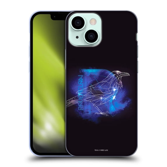 Head Case Designs Officially Licensed Harry Potter Deathly Hallows XVIII Ravenclaw Soft Gel Case Compatible with Apple iPhone 13 Mini