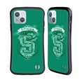 thumbnail image 1 of Head Case Designs Officially Licensed Harry Potter Deathly Hallows XVIII Slytherin 2 Hybrid Case Compatible with Apple iPhone 14, 1 of 7