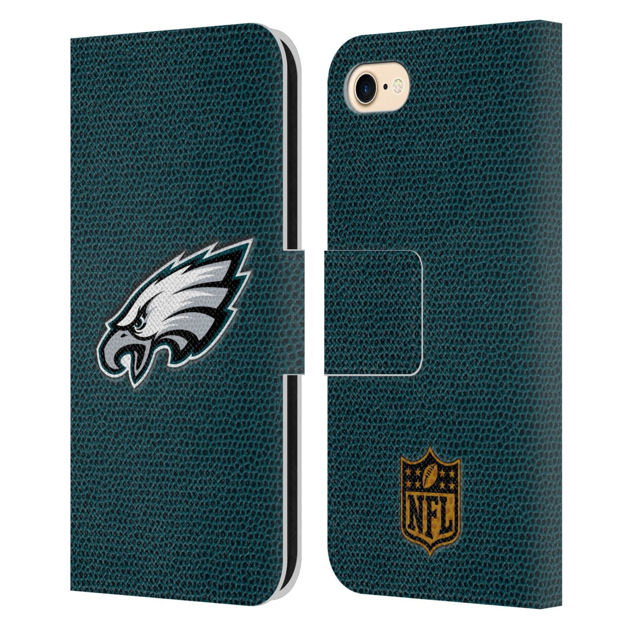 Head Case Designs NFL Philadelphia Eagles Logo Football Leather Book Wallet Case Cover For Apple iPhone 7 / 8 / SE 2020 & 2022