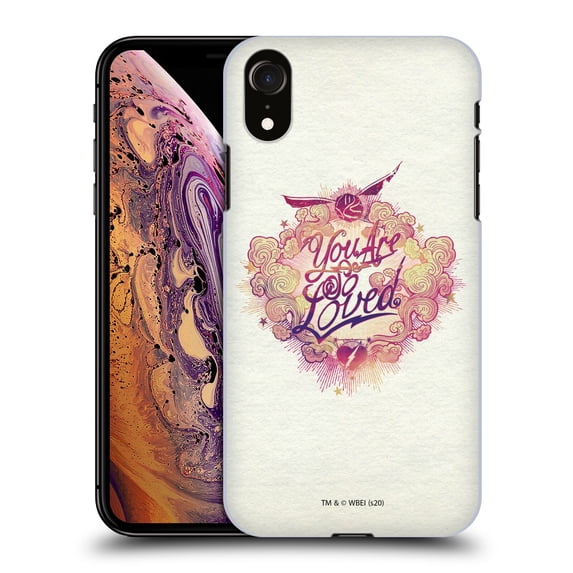Head Case Designs Officially Licensed Harry Potter Deathly Hallows XXVI You Are So Loved Hard Back Case Compatible with Apple iPhone XR
