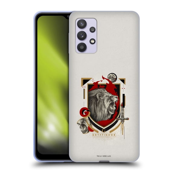 Head Case Designs Officially Licensed Harry Potter Deathly Hallows XXVII Gryffindor Soft Gel Case Compatible with Samsung Galaxy A32 5G / M32 5G (2021)