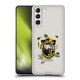 thumbnail image 1 of Head Case Designs Officially Licensed Harry Potter Deathly Hallows XXVII Hufflepuff Soft Gel Case Compatible with Samsung Galaxy S21 5G, 1 of 7
