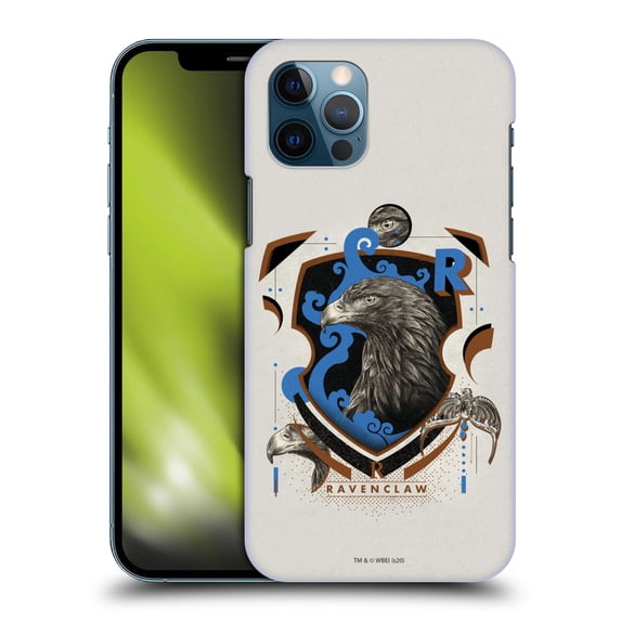 Head Case Designs Officially Licensed Harry Potter Deathly Hallows XXVII Ravenclaw Hard Back Case Compatible with Apple iPhone 12 / iPhone 12 Pro