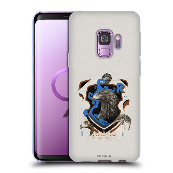 Head Case Designs Officially Licensed Harry Potter Deathly Hallows XXVII Ravenclaw Soft Gel Case Compatible with Samsung Galaxy S9