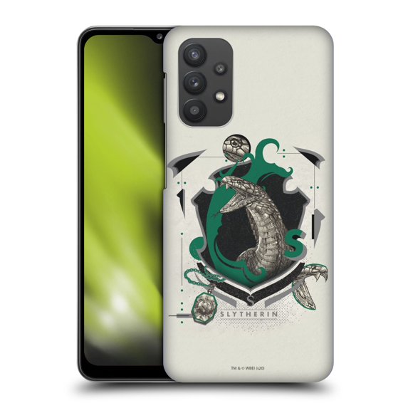 Head Case Designs Officially Licensed Harry Potter Deathly Hallows XXVII Slytherin Hard Back Case Compatible with Samsung Galaxy A32 5G / M32 5G (2021)