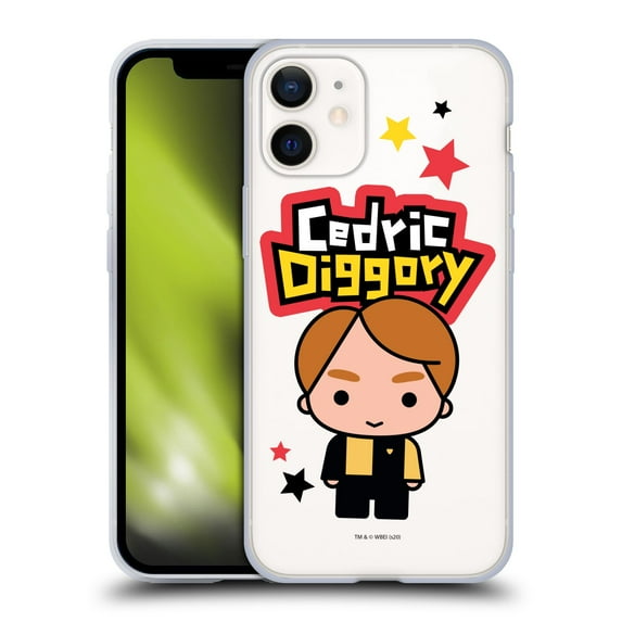 Head Case Designs Officially Licensed Harry Potter Deathly Hallows XXVIII Cedric Diggory Soft Gel Case Compatible with Apple iPhone 12 Mini