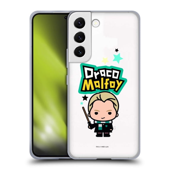 Head Case Designs Officially Licensed Harry Potter Deathly Hallows XXVIII Draco Malfoy Soft Gel Case Compatible with Samsung Galaxy S22 5G
