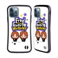 thumbnail image 1 of Head Case Designs Officially Licensed Harry Potter Deathly Hallows XXVIII Fred & George Weasley Hybrid Case Compatible with Apple iPhone 12 / iPhone 12 Pro, 1 of 7