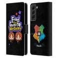 thumbnail image 1 of Head Case Designs Officially Licensed Harry Potter Deathly Hallows XXVIII Fred & George Weasley Leather Book Wallet Case Cover Compatible with Samsung Galaxy S22+ 5G, 1 of 6