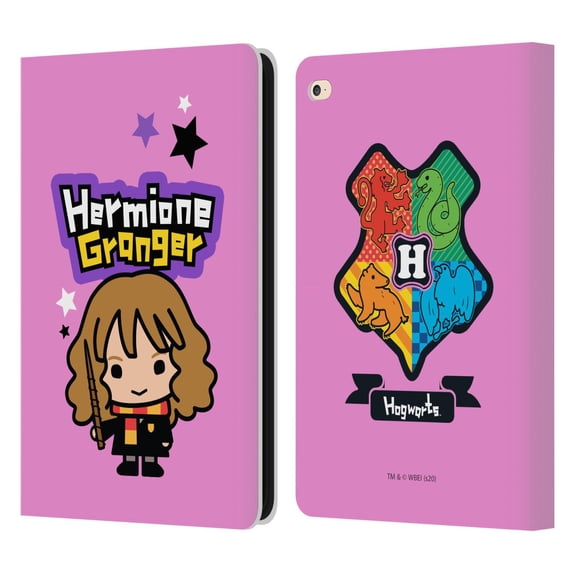 Head Case Designs Officially Licensed Harry Potter Deathly Hallows XXVIII Hermione Granger Leather Book Wallet Case Cover Compatible with Apple iPad Air 2 (2014)