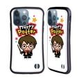 thumbnail image 1 of Head Case Designs Officially Licensed Harry Potter Deathly Hallows XXVIII The Boy Who Lived Hybrid Case Compatible with Apple iPhone 13 Pro, 1 of 7